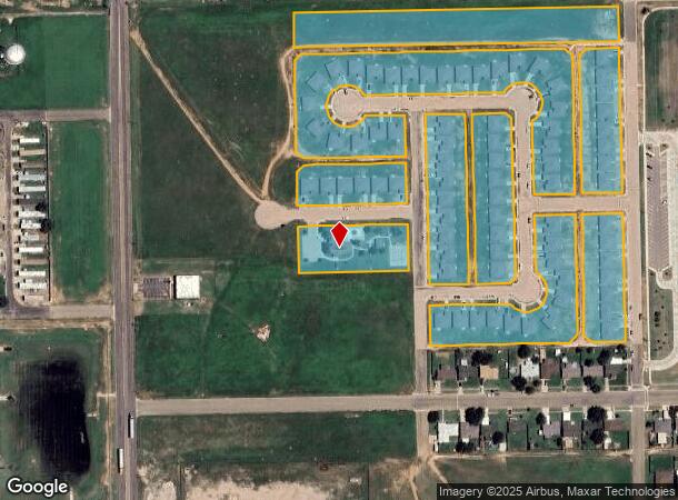  1401 W 33Rd St, Plainview, TX Parcel Map