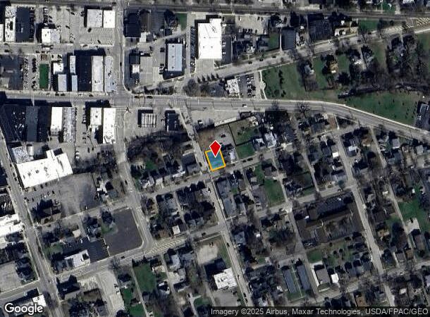  202 Maple St, Ashland, OH Parcel Map