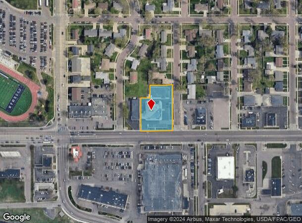  2700 W 41St St, Sioux Falls, SD Parcel Map