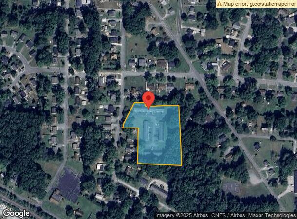  317 Caswell St, Burlington, NC Parcel Map