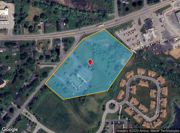 1520 Victor Rd, Macedon, NY Parcel Map