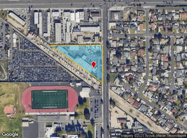  11121 Dale Ave, Stanton, CA Parcel Map