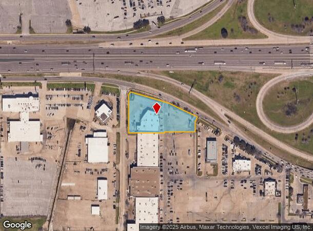 3578 W Airport Fwy, Irving, TX Parcel Map