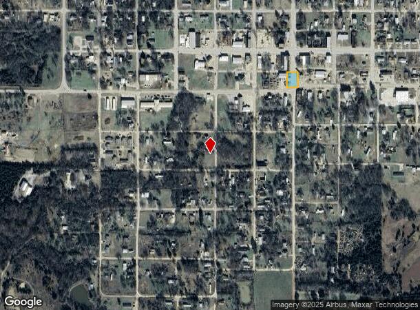  Bdwy & Wanda Jackson, Maud, OK Parcel Map