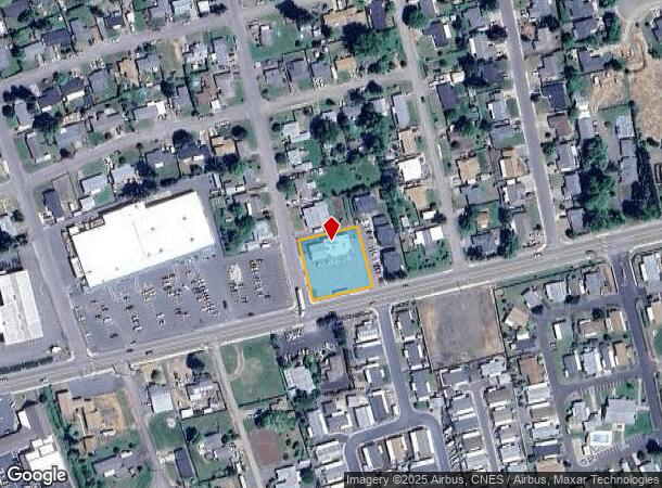  1021 E Central Ave, Sutherlin, OR Parcel Map