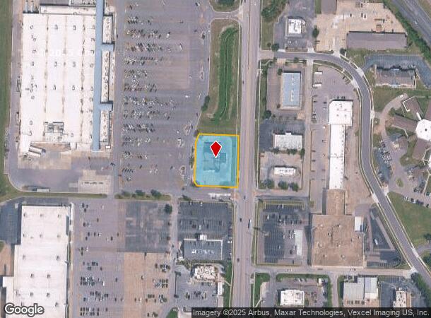 1531 Sw Wanamaker Rd, Topeka, KS Parcel Map