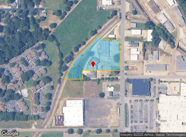  146 S Industrial Rd, Tupelo, MS Parcel Map
