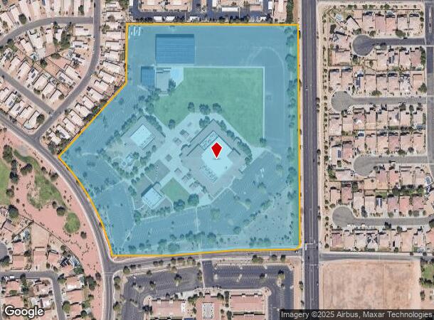 15522 W Paradise Ln, Surprise, AZ Parcel Map