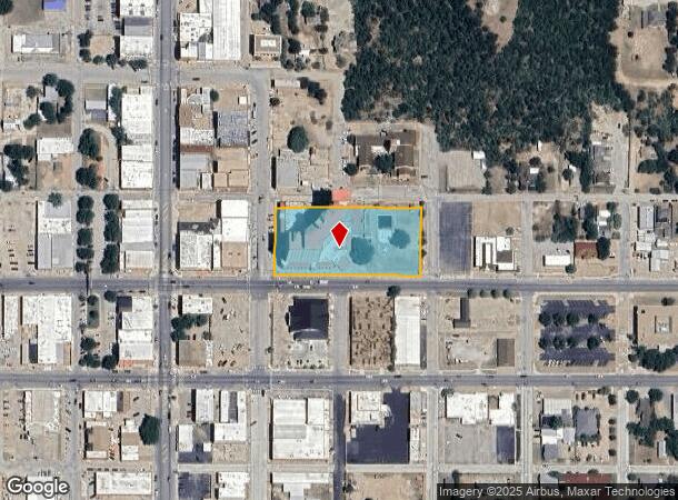 201 E Hubbard St, Mineral Wells, TX Parcel Map