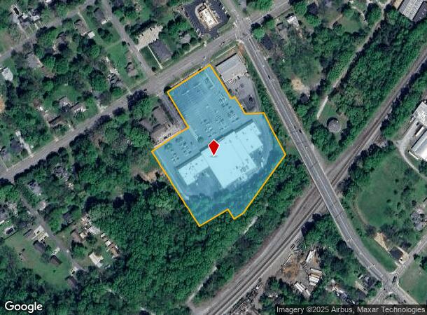 313 N Salisbury Ave, Spencer, NC Parcel Map