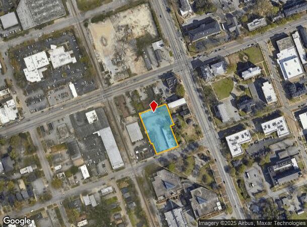 2009 Hampton St, Columbia, SC Parcel Map