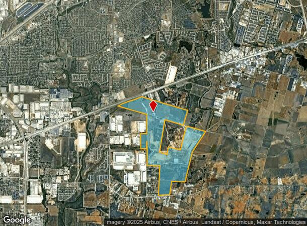  7790 Tessman Rd, San Antonio, TX Parcel Map