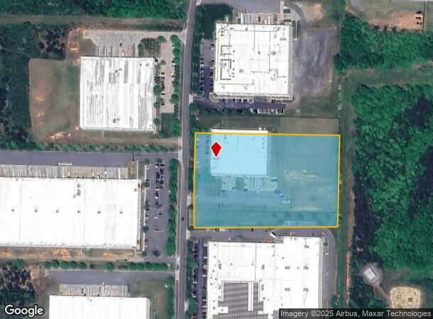 1020 Corporate Park Dr, Mebane, NC Parcel Map