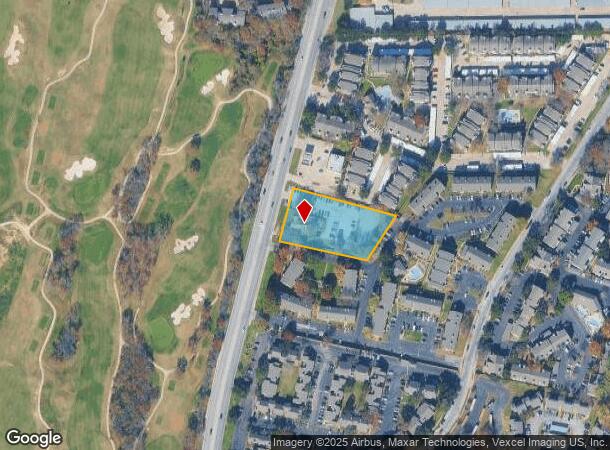 2715 N Collins St, Arlington, TX Parcel Map