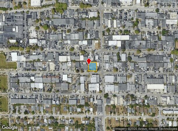 5819 Rodman St, Hollywood, FL Parcel Map