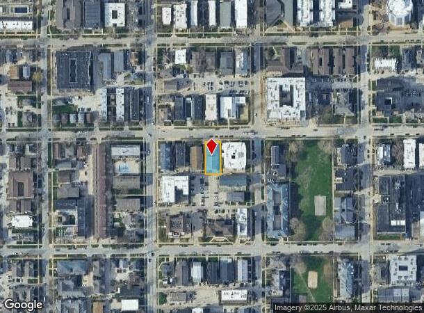  107 E Daniel St, Champaign, IL Parcel Map