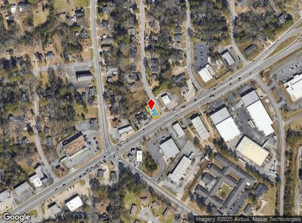  3189 Mercer University Dr, Macon, GA Parcel Map