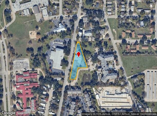 2001 Railroad Ave, Georgetown, TX Parcel Map