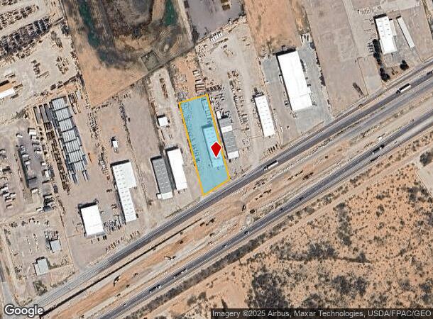 8290 W Interstate 20, Midland, TX Parcel Map