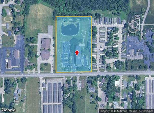  524 W 53Rd St, Anderson, IN Parcel Map