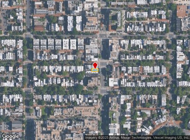 1614 14Th St Nw, Washington, DC Parcel Map