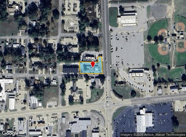  1701 N Jefferson Ave, Mount Pleasant, TX Parcel Map