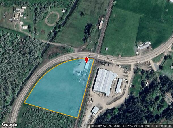 1378 S Calapooia St, Sutherlin, OR Parcel Map