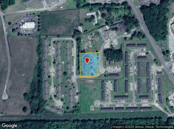 305 Hilltop Dr, Selma, AL Parcel Map