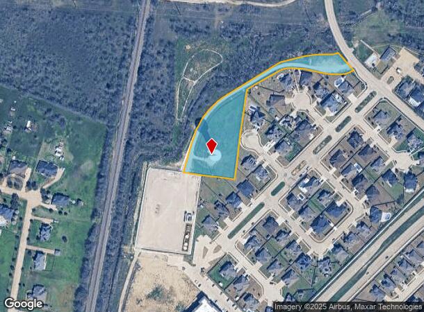  950 S Hampton Rd, Crowley, TX Parcel Map