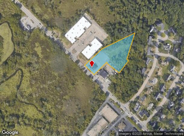 601 Neponset St, Canton, MA Parcel Map