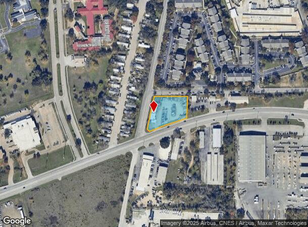 607 Leander Rd, Georgetown, TX Parcel Map