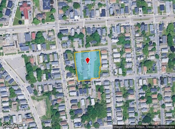 31 Caroline St, Worcester, MA Parcel Map