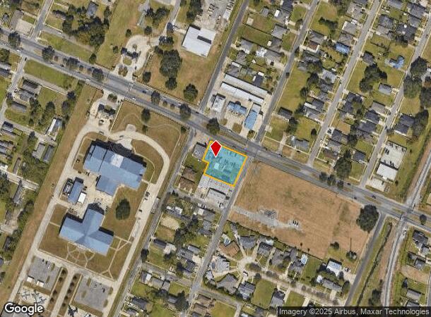 6608 W Judge Perez Dr, Arabi, LA Parcel Map