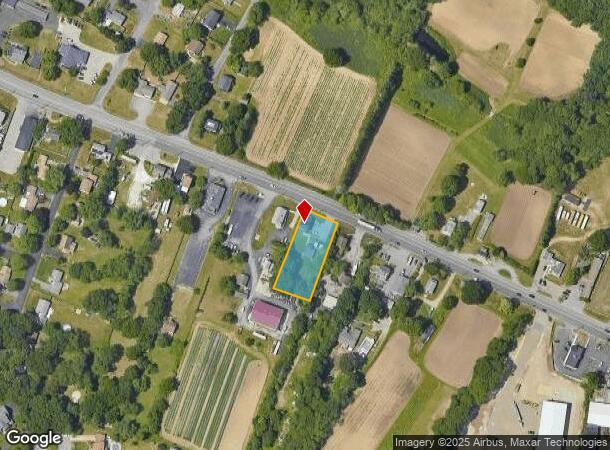  1663 Fall River Ave, Seekonk, MA Parcel Map