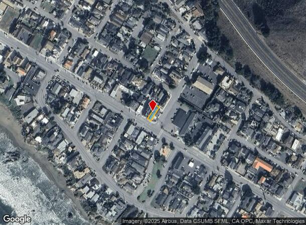 131 S Park Ave, Cayucos, CA Parcel Map