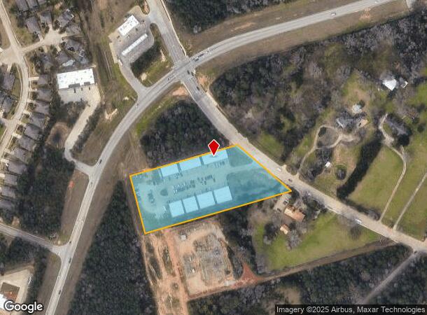  1925 Longmire Rd, Conroe, TX Parcel Map