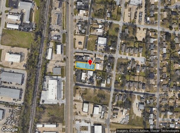  6020 Denton Hwy, Watauga, TX Parcel Map