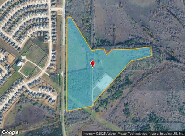  Lakeview Dr, Midlothian, TX Parcel Map