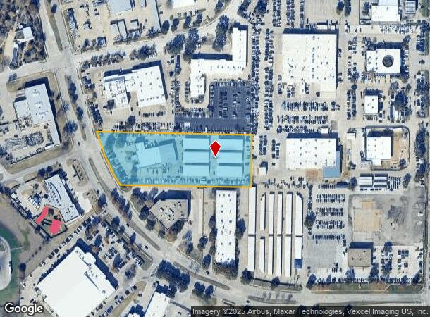  4041 W Plano Pkwy, Plano, TX Parcel Map