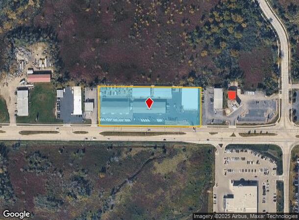  3820 W Washington St, West Bend, WI Parcel Map