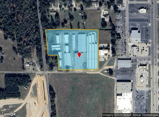 210 Patrick St, Mount Pleasant, TX Parcel Map