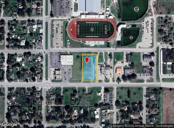 1115 E Sinton St, Sinton, TX Parcel Map