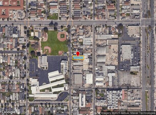 15200 Mansel Ave, Lawndale, CA Parcel Map