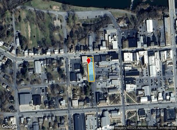 125 W Pitt St, Bedford, PA Parcel Map