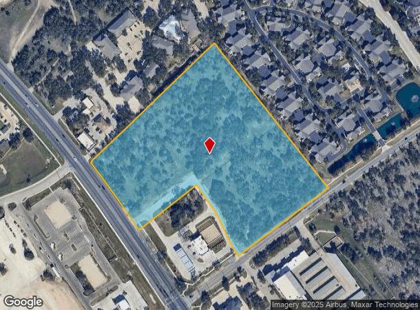  4601 Williams Dr, Georgetown, TX Parcel Map