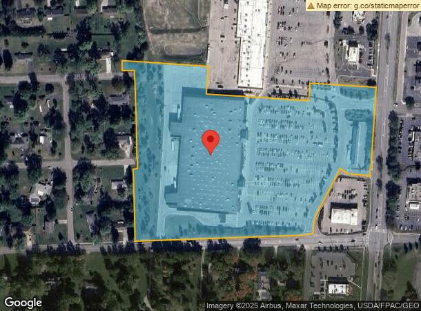  1095 S Main St, Centerville, OH Parcel Map