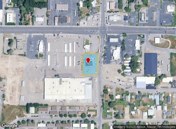 1505 W Broadway St, Idaho Falls, ID Parcel Map