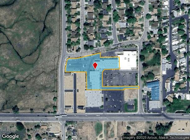  1390 N Barlow Ln, Bishop, CA Parcel Map