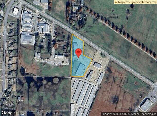  2393 N Center St, Elkins, AR Parcel Map