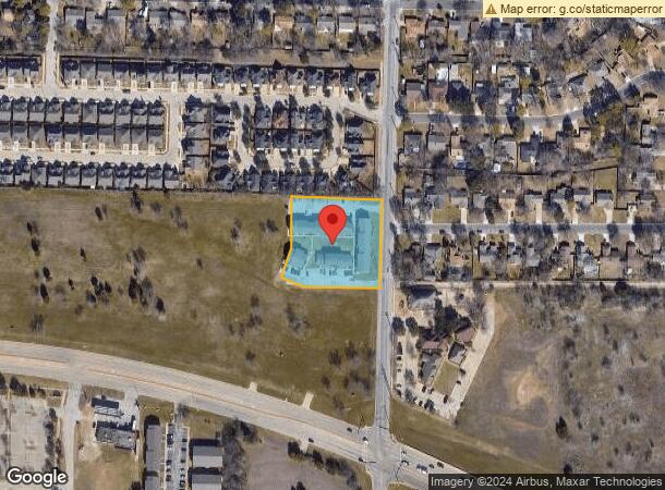  2425 Old North Rd, Denton, TX Parcel Map